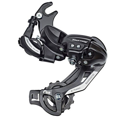 CAMBIO TRASEIRO SHIMANO TY-500 C/ GANCHEIRA