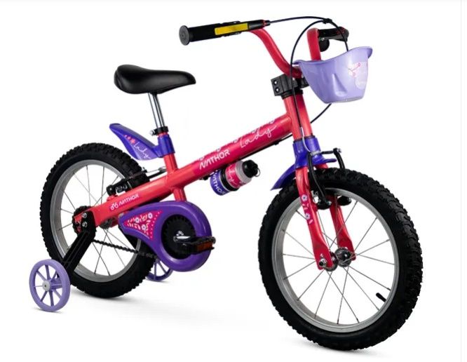 BICICLETA NATHOR ARO 16 LADY VIOLETA 