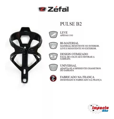 SUPORTE CARAMANHOLA ZEFAL PULSE B2 NYLON ...