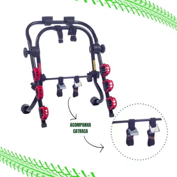 SUPORTE TRANSBIKE TRAV&EGO FAST 3 BIKES 