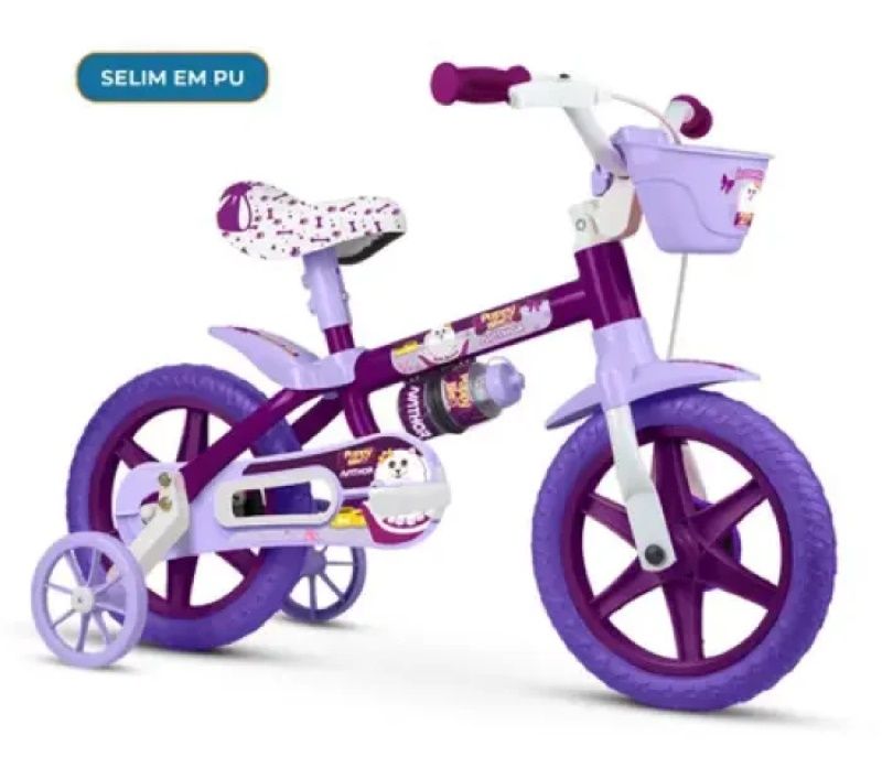 BICICLETA NATHOR ARO 12 PUPPY