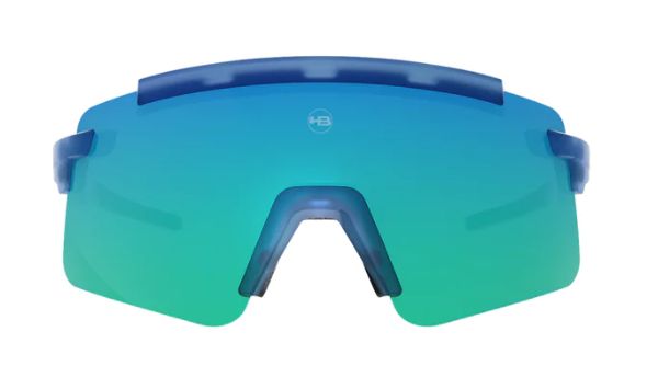 ÓCULOS HB APEX WAVY MATTE BLUE GREEN CHROME 