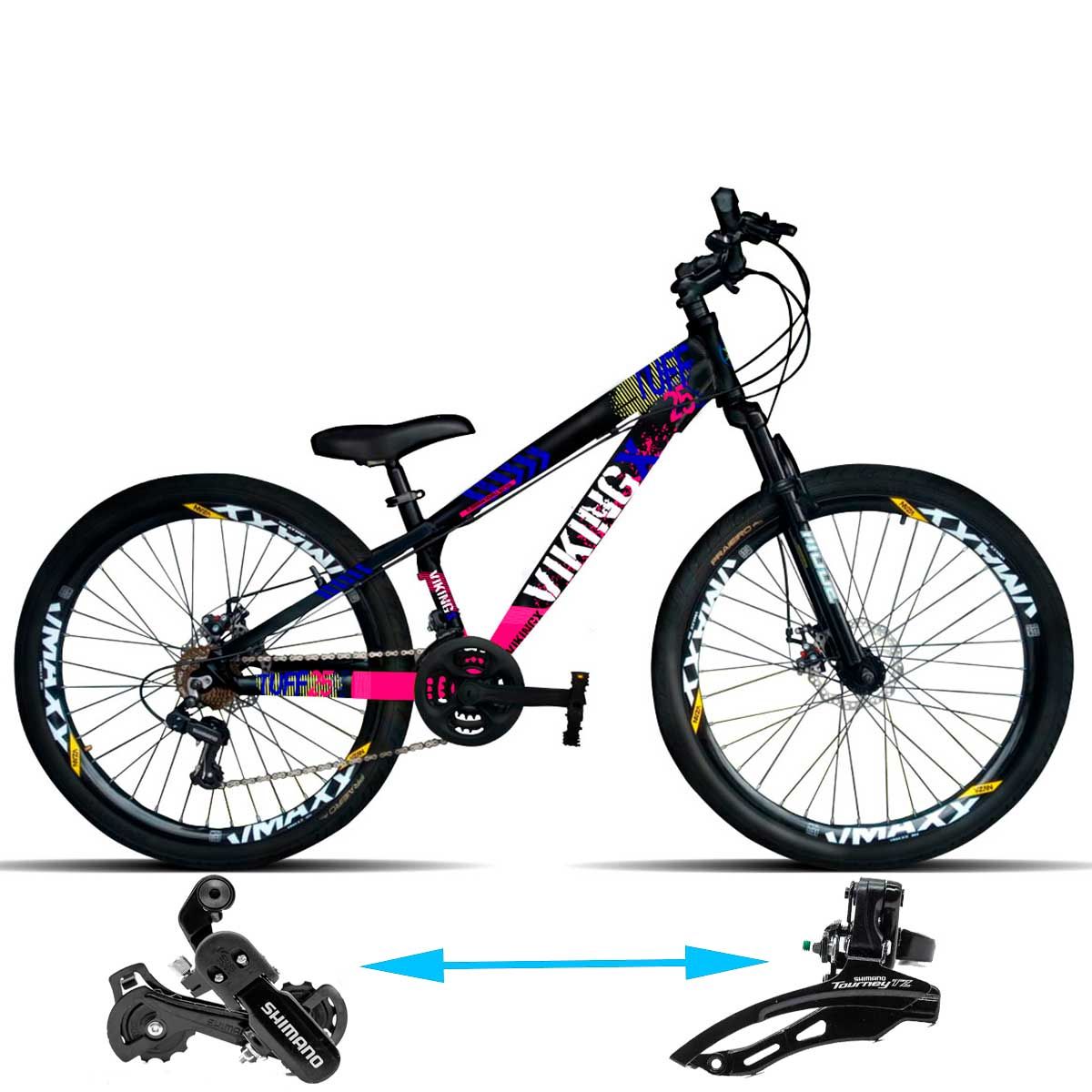 BICICLETA VIKINGX TUFF 25 ARO 26 FREERIDE